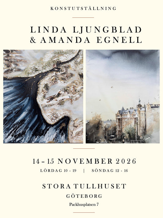 Konstutställning -  Gamla Casinot/Stora Tullhuset, Packhusplatsen 7 i Göteborg 14-15 november