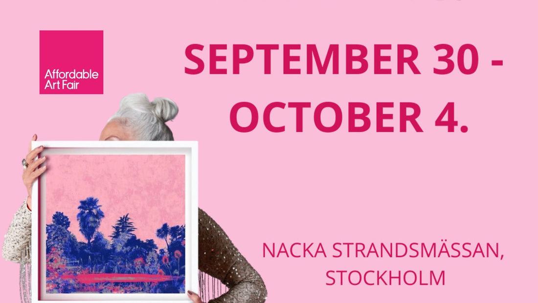 Affordable Art Fair Stockholm 2026 30 september–4 oktober