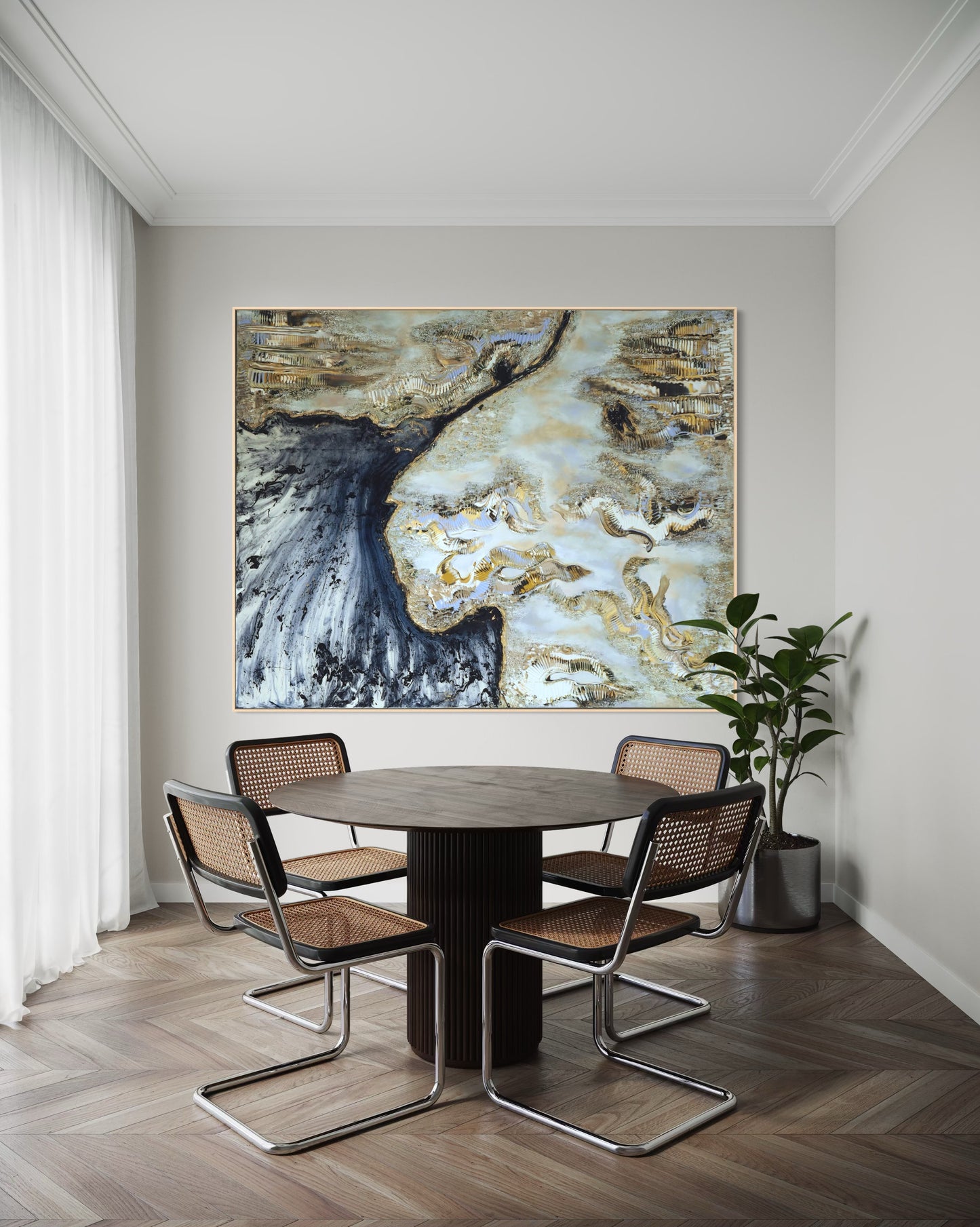 Göteborg i vintersken