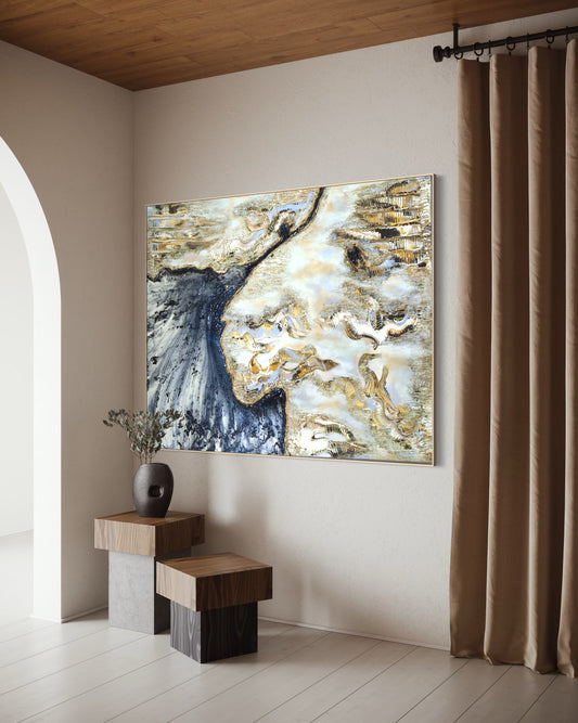 Göteborg i vintersken